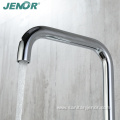 Modern Supporing Chrome Square Tube Faucet For Kitchen